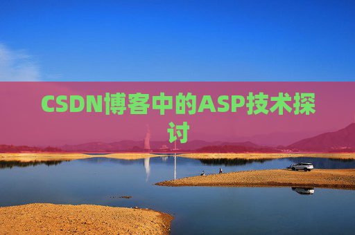 CSDN博客中的ASP技术探讨